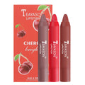 Cherry Bright Lipstick - Pack of 3